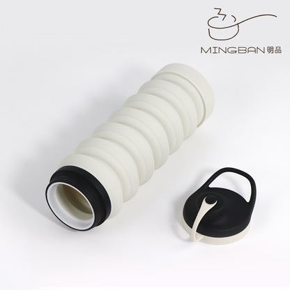 矽膠輕量便攜伸縮摺疊水樽 (800ml)