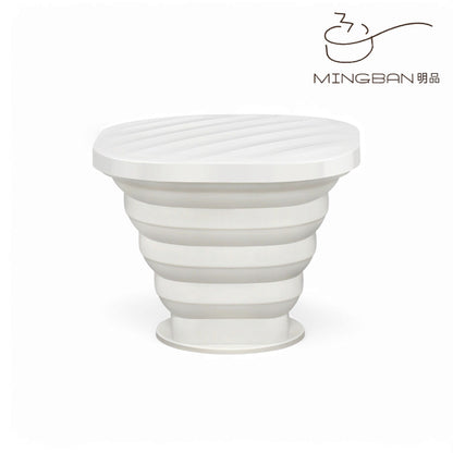 矽膠輕量便攜伸縮摺疊水杯連蓋 (200ml / 300ml)