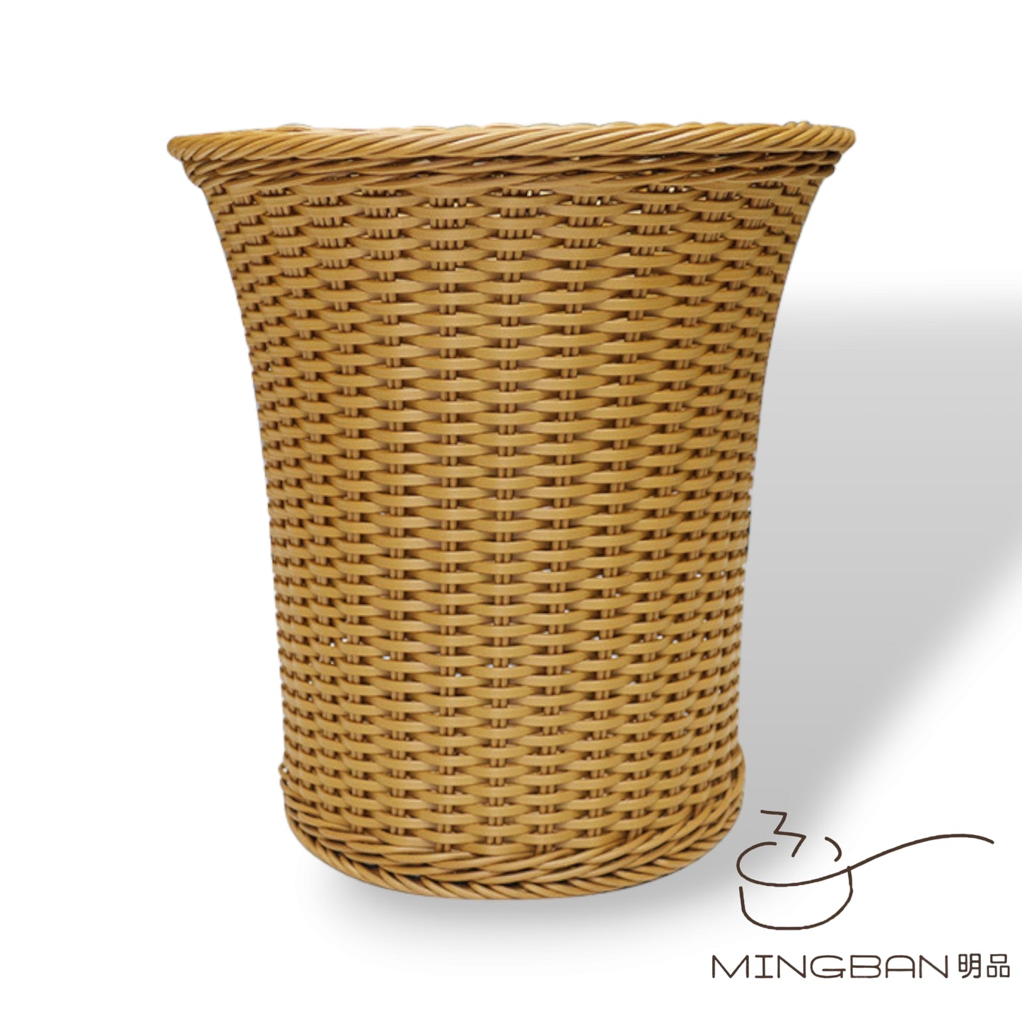 手工編織 PP 仿藤編織毛巾收納籃