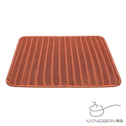 Hand-woven PP imitation rattan woven mat
