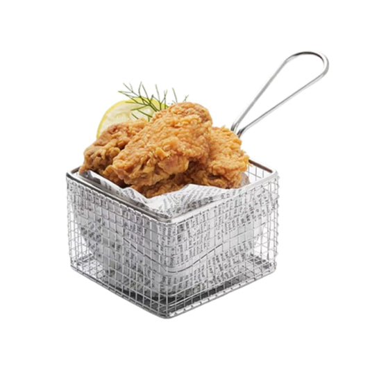 Square Shaped Mini Fry Basket / French Fries Basket