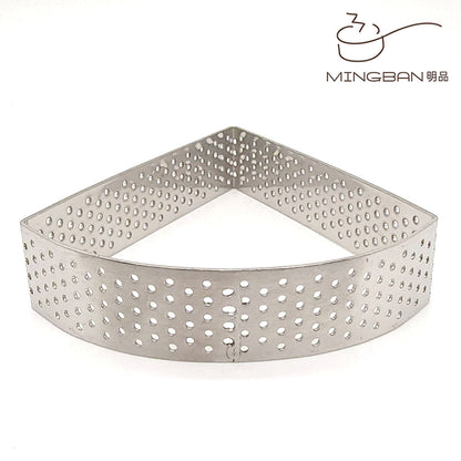 Fan Shaped Perforated Tart Ring