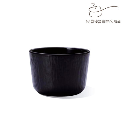 磐石紋茶杯 (黑色)