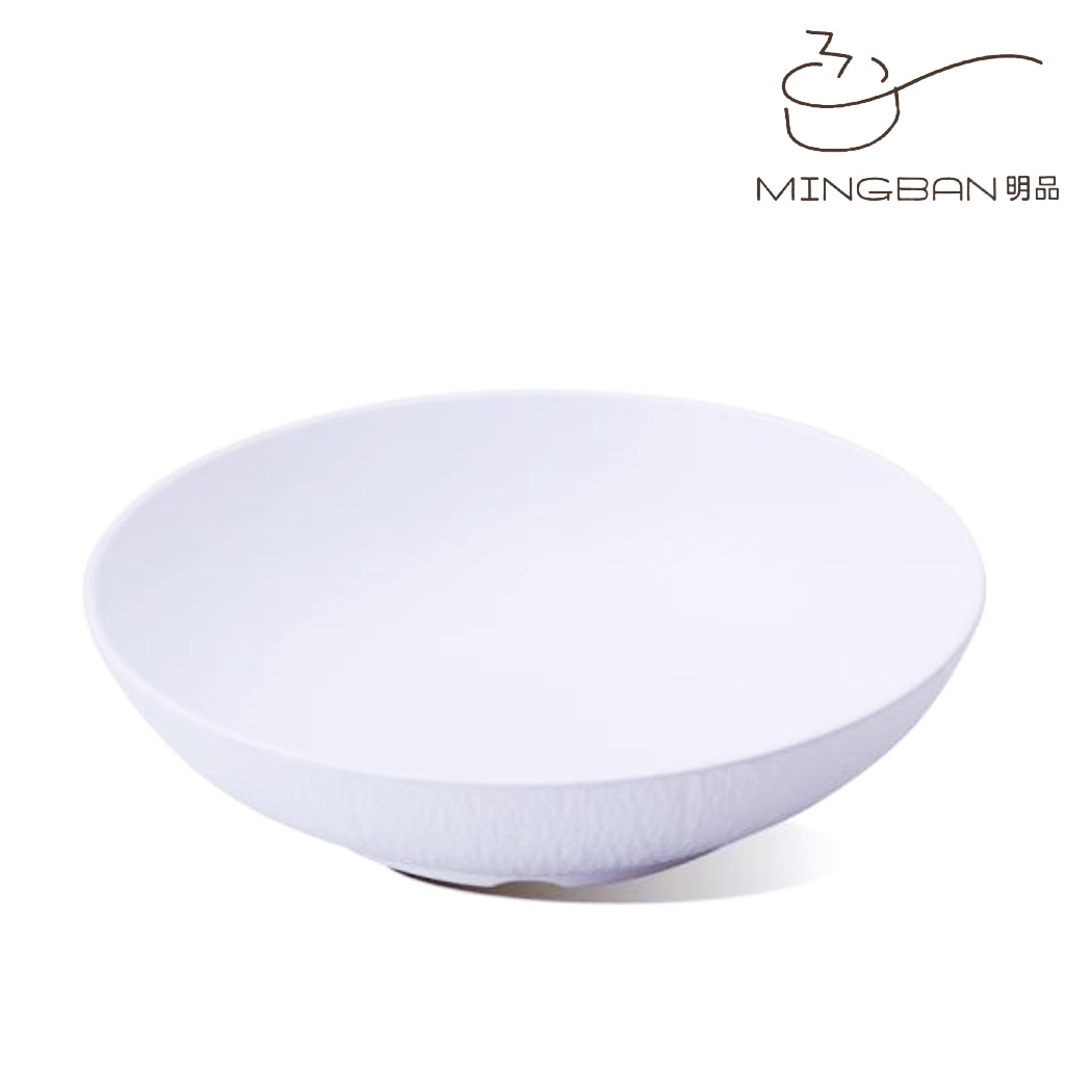 10" Melamine Salad Bowl (White)