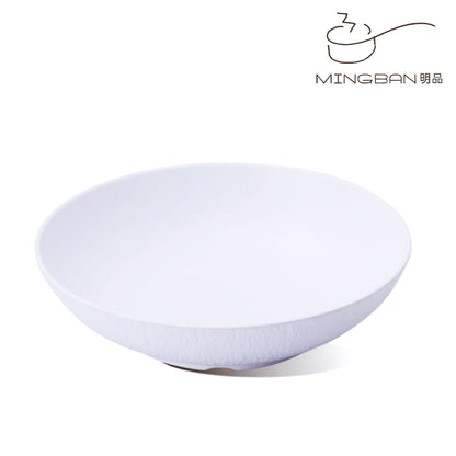10" Melamine Salad Bowl (White)