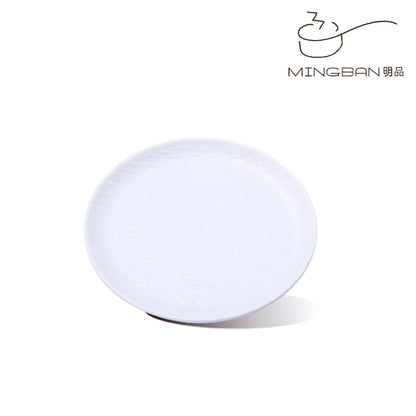 8" 磐石紋骨碟 (白色)