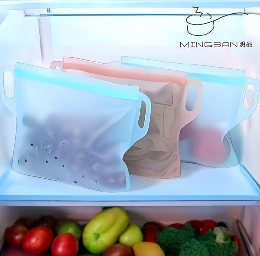 Eco-Friendly Food-Grade Silicone Sealing Bag