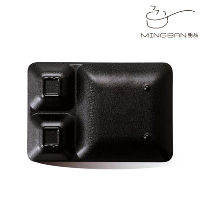 三隔長方形餐盤 - 18.9cm