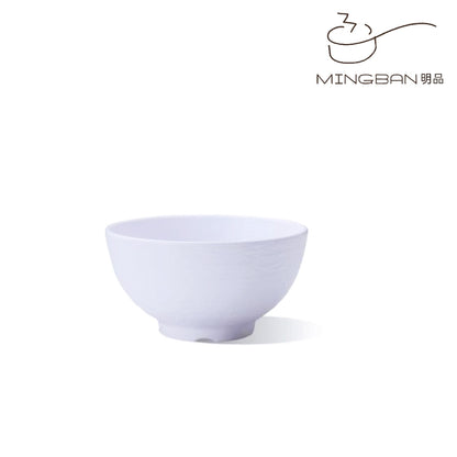 磐石紋飯碗 (白色)
