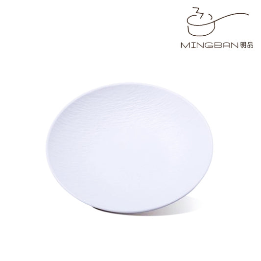 10" Melamine Deep Plate (White)