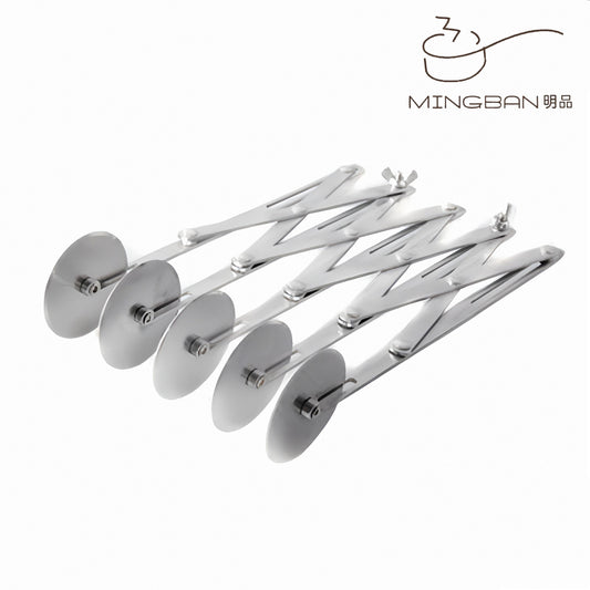 Extendable Plain Wheel Dough Cutter (5 Wheels / 7 Wheels)