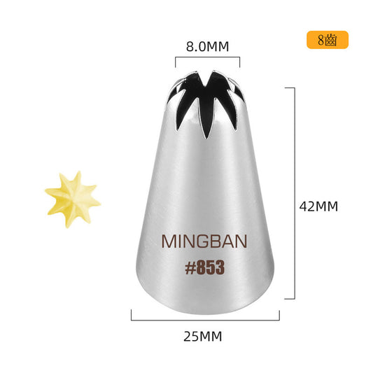 8-tooth flower nozzle #853