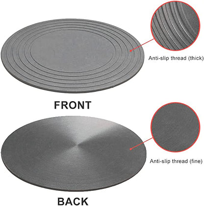 Round thermal conductive rapid thawing plate thermal conductive plate