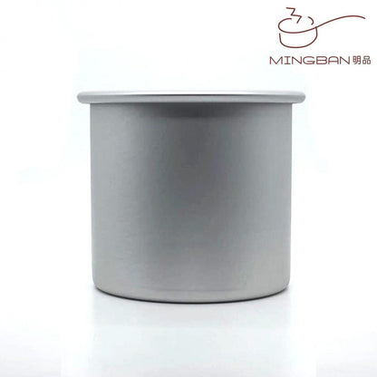 4-inch tall round cake mold (movable bottom/anode)