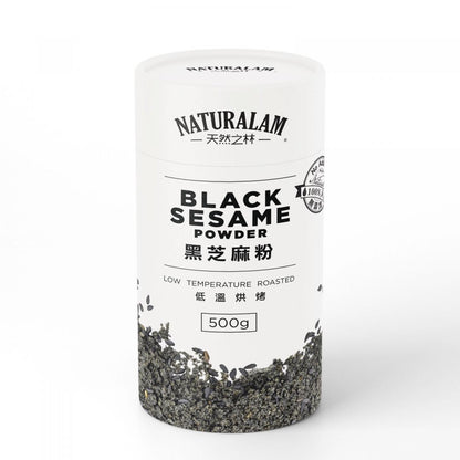 Black Sesame Powder 500g (Low Temperature Roasted / No Sugar) 