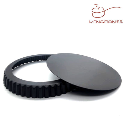 Chrysanthemum Shape Tart Pan Mold (Removable Bottom Plate/ Hard Anodized)