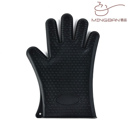 矽膠隔熱手套 - 黑色 (單隻)