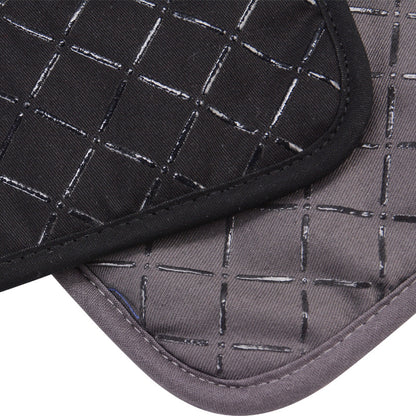 格仔紋矽膠條隔熱墊 - 灰色