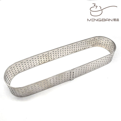 Oval Shape Perforated Tart Ring