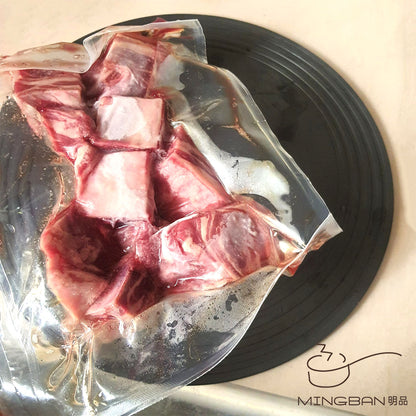 Round thermal conductive rapid thawing plate thermal conductive plate