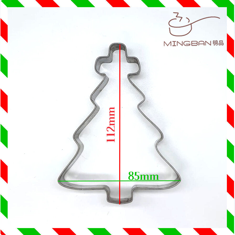Christmas Stainless Steel Cookie Mould - Christmas Tree