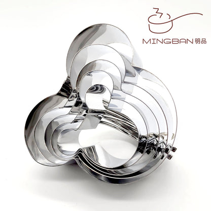 Bear Tau Stainless Steel Cookie Moulds (Set of 5)