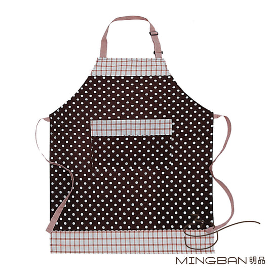 Apron with Pockets - Brown Cupcake