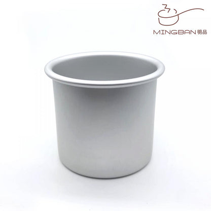 4-inch tall round cake mold (movable bottom/anode)