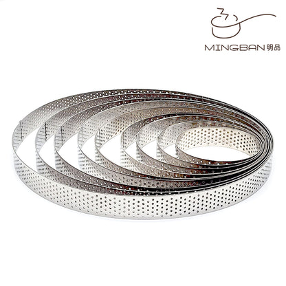 Round Shape Perforated Tart Ring