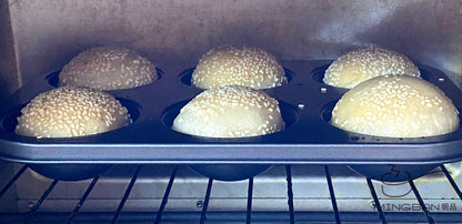 6-ball/fried stack cake mold baking tray