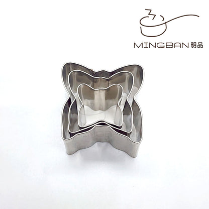 Mini Butterfly Stainless Steel Cutter (3-Pack)