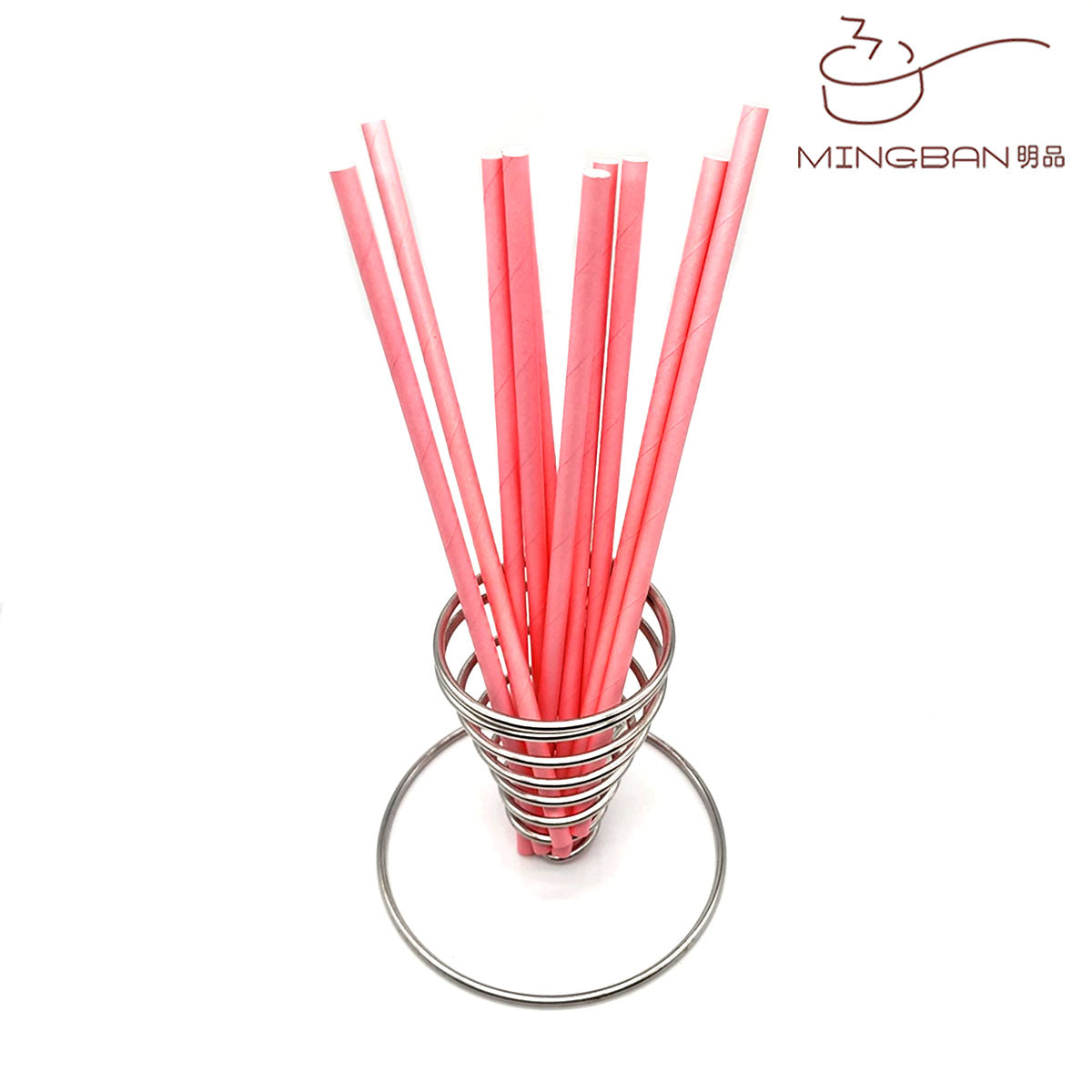 Eco-friendly Disposable Paper Straw - Pink
