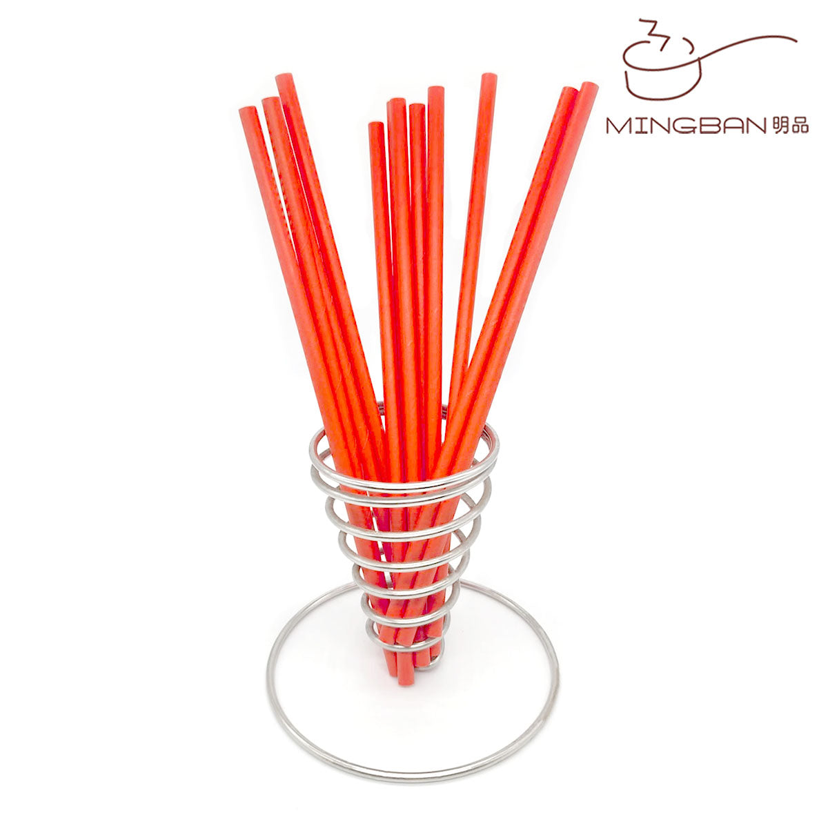 Eco-friendly Disposable Paper Straw - Red