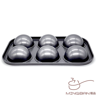 6-ball/fried stack cake mold baking tray