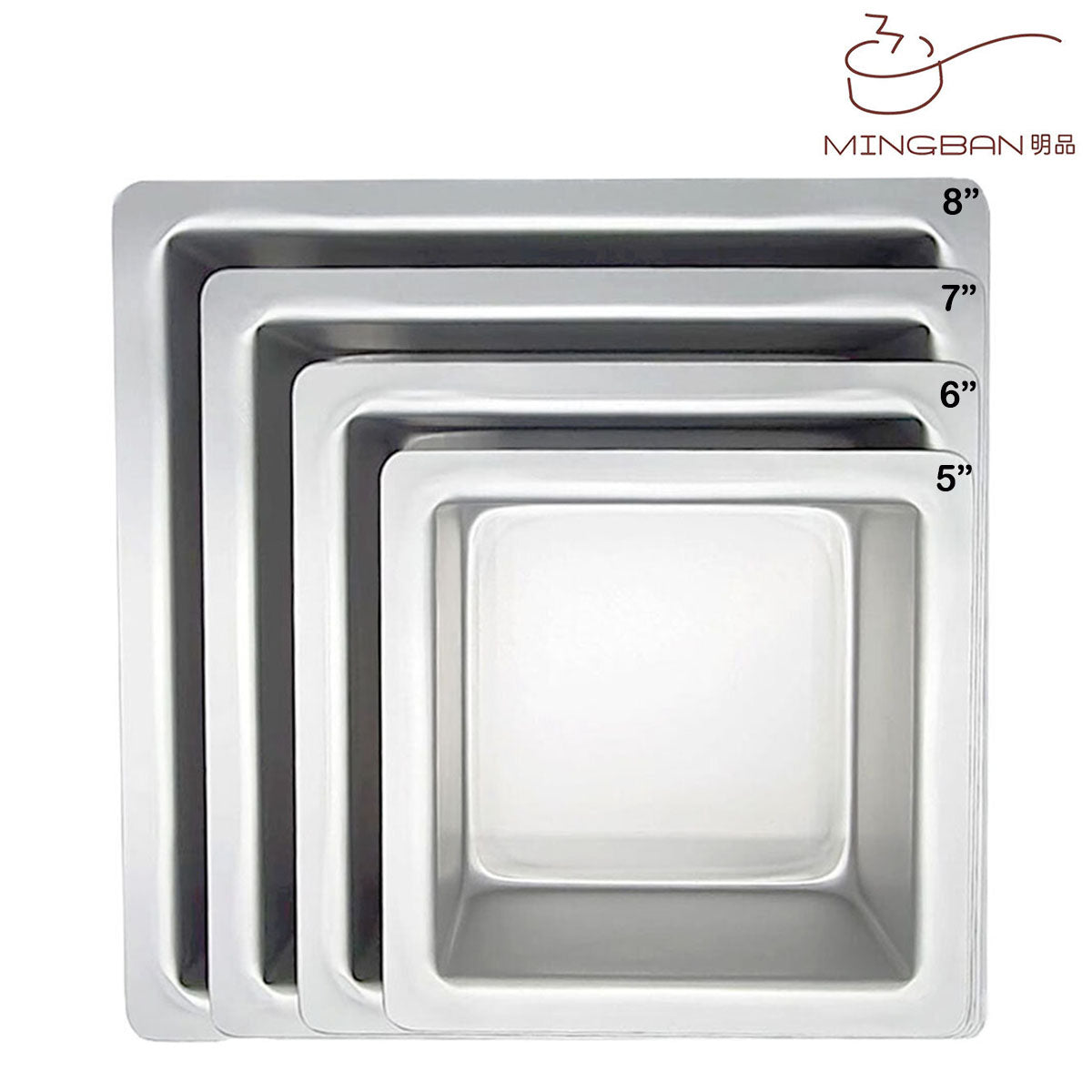 Square Cake Mold (Anodized) 