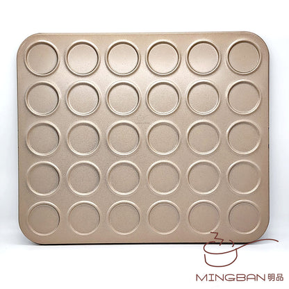 30-piece macaron/cookie non-stick baking tray