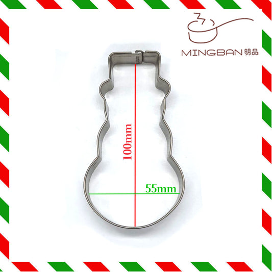 Christmas stainless steel cookie cutter-Snowman